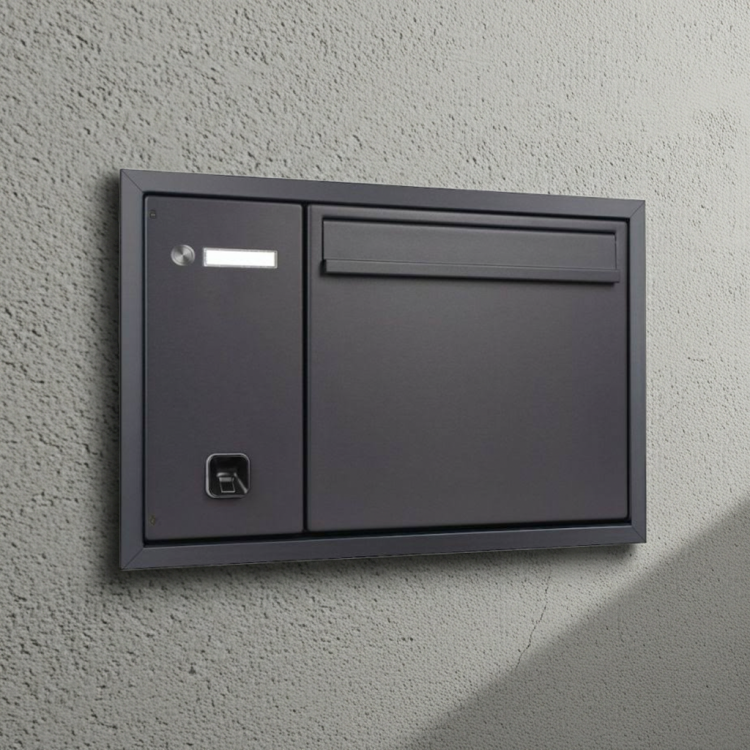 ekey HELLO-Briefkasten Unterputz und ekey sLine Fingerprint (ohne Intercom) WM Limited Edition #204514